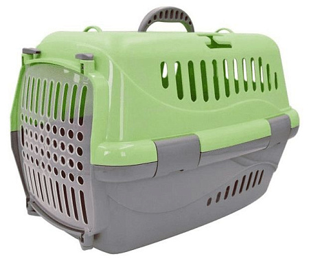Купить homepet переноска для собак и кошек зеленая