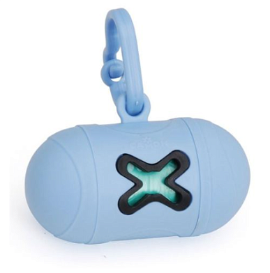 Camon CITYGO диспенсер для пакетов голубой