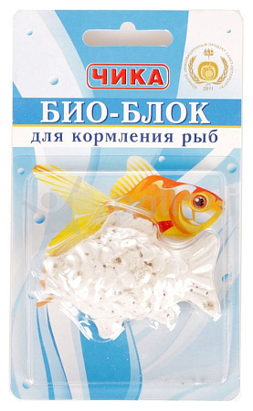 Купить Чика корм Био-блок для кормления рыб