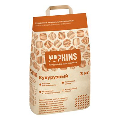 NAPKINS кукурузный наполнитель для кошек