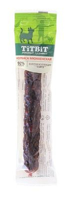 TiTBiT Золотая коллекция лакомство для собак колбаса Мюнхенская