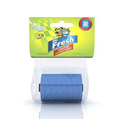 Mr.Fresh Пакеты гигиенические для выгула собак