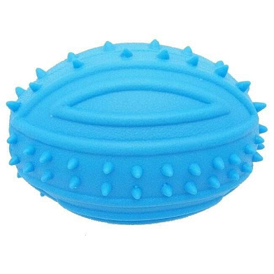 Homepet TPR игрушка для собак мяч регби с шипами с пищалкой