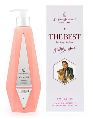 Iv San Bernard ISB The Best Line Aquarius шампунь для восстановления и питания шерсти с экстрактом виноградной лозы для собак и кошек