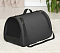 СКИДКА Lelap сумка-переноска "Папильон" для кошек и собак, черный