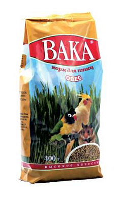 ВАКА "ВК" Овёс сухой корм для птиц и грызунов