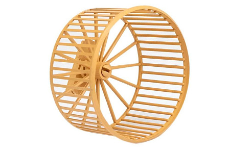 Купить homepet игрушка колесо для грызунов пластиковое без подставки бежевое