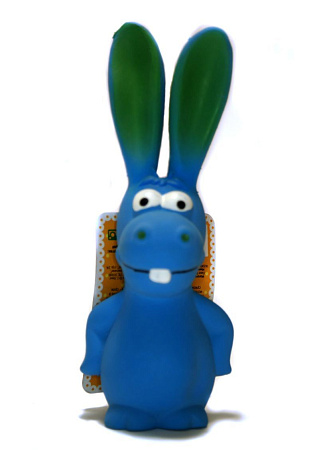 Купить homepet игрушка для собак ослик с пищалкой латекс