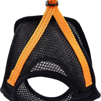 ZOOexpress Fresh Line шлейка жилет для собак, апельсиновая