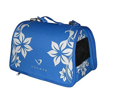 Догман Сумка-переноска для собак и кошек Лира василек