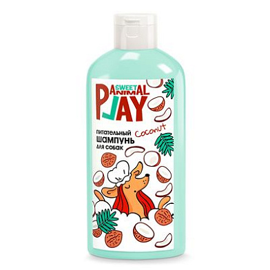 Animal Play шампунь питательный для собак и кошек, ВЗРЫВНОЙ КОКОС