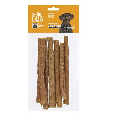 Smart Dog лакомства лакомство для собак хворост из мяса курицы