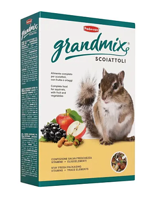 Padovan Grandmix scoiattoli Сухой корм для белок и бурундуков комплексный основной