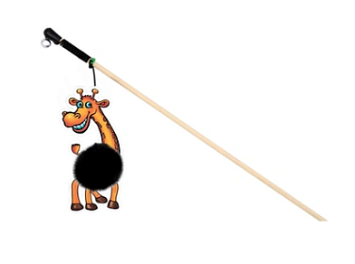 GOSI Игрушка для кошек Дразнилка Жираф