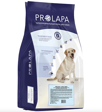 Купить prolapa adult standard сухой корм для взрослых собак крупных пород с курицей