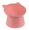 HOMEPET Frost Touch Китти миска пластиковая на подставке для собак и кошек, коралловая