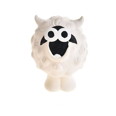 Homepet BUBBLE игрушка для собак барашек с пищалкой латекс