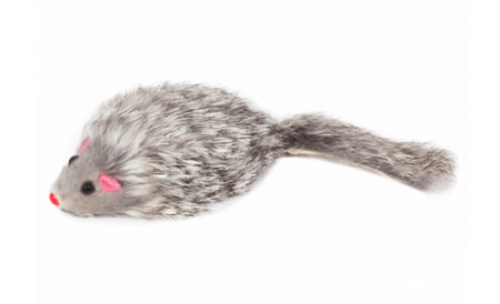 Купить triol игрушка для кошек Мышь серая