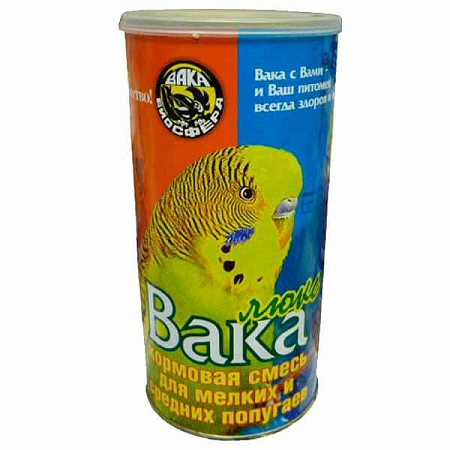 Купить Вака Люкс сухой корм для мелких и средних попугаев