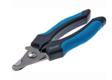 DeLIGHT ROSE когтерез-секатор, со стопором для собак и кошек