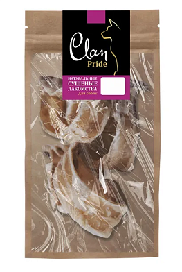 Clan Pride лакомство для собак сушеное "Трахея говяжья" колечки