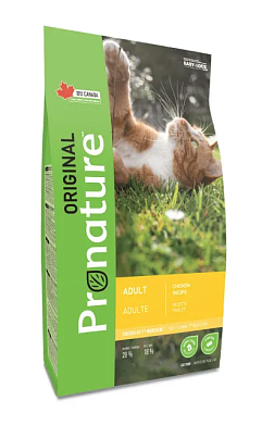 Pronature Original сухой корм для взрослых кошек с курицей