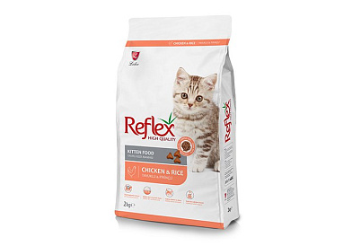 REFLEX сухой корм для котят с курицей и рисом