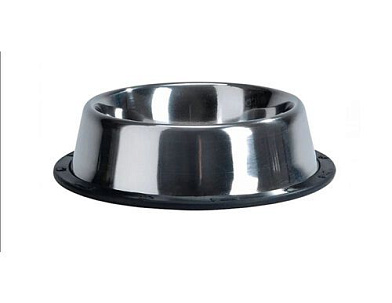 Homepet Anti Skid миска металлическая для собак и кошек на резинке