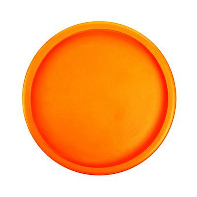 Doglike летающая тарелка, оранжевая