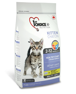 1st Choice сухой корм для котят с цыпленком (Здоровый старт)