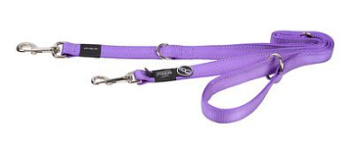 Rogz Utility поводок-перестежка для собак, фиолетовый