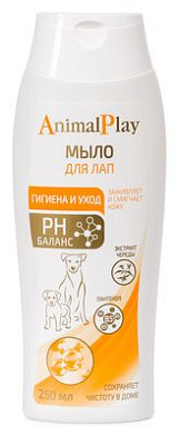 Animal Play мыло жидкое для лап с D-пантенолом и экстрактом череды для собак