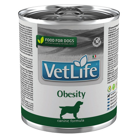 Купить farmina vet life dog obesity консервы для собак при ожирении