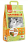 HOMECAT NATURELLE Комкующийся растительный наполнитель для кошек с ароматом мультифрукт