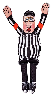 Антицарапки игрушка для собак «Хоккейный судья»