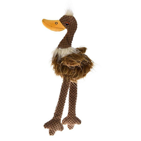 Купить homepet игрушка для собак утка плюш с пищалкой