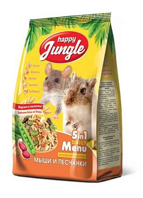 Happy Jungle Сухой корм для мышей и песчанок