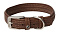 Rogz Leather ошейник для собак, коричневый