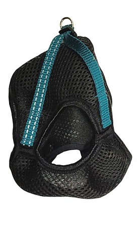 Купить zooexpress fresh line шлейка жилет для собак, морская волна