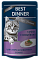 Best Dinner Super Premium Sterilised влажный корм для стерилизованных кошек. Суфле с индейкой (пауч)