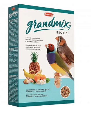Padovan Grandmix esotici сухой корм для экзотических птиц комплексный основной