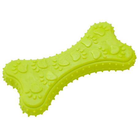 Купить homepet игрушка для собак косточка с рисунком лапки tpr