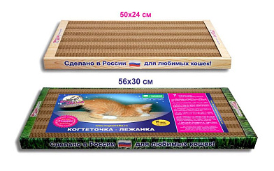 РАВ когтеточка для кошек гофрокартон "когтедралка"