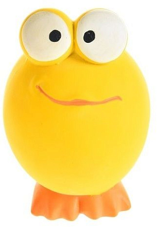 Купить homepet bubble игрушка для собак головастик с пищалкой латекс