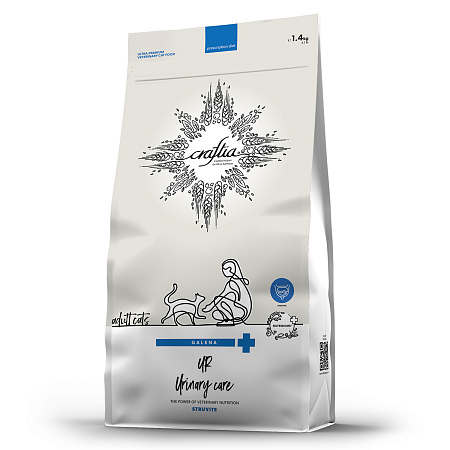 Купить craftia galena cat urinary care сухой корм для взрослых кошек для растворения струвитных камней