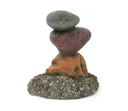 Купить homefish Пирамида из камней грот для аквариума