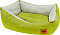 СКИДКИ ZOOexpress «Эколен» лежанка пухлик для собак и кошек косая, зеленая