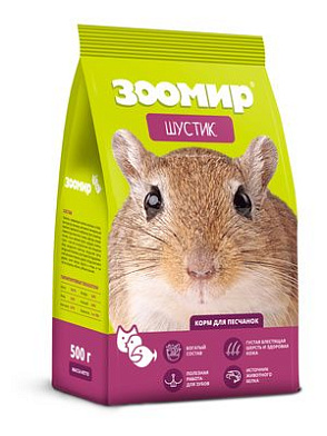ЗООМИР "Шустик" Сухой корм для песчанок
