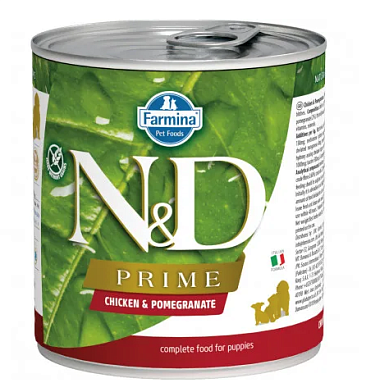 Farmina N&D Prime Puppy консервы для щенков всех пород с курицей и гранатом