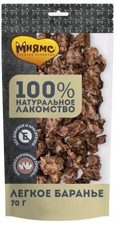 Купить Мнямс лакомство для собак Легкое баранье